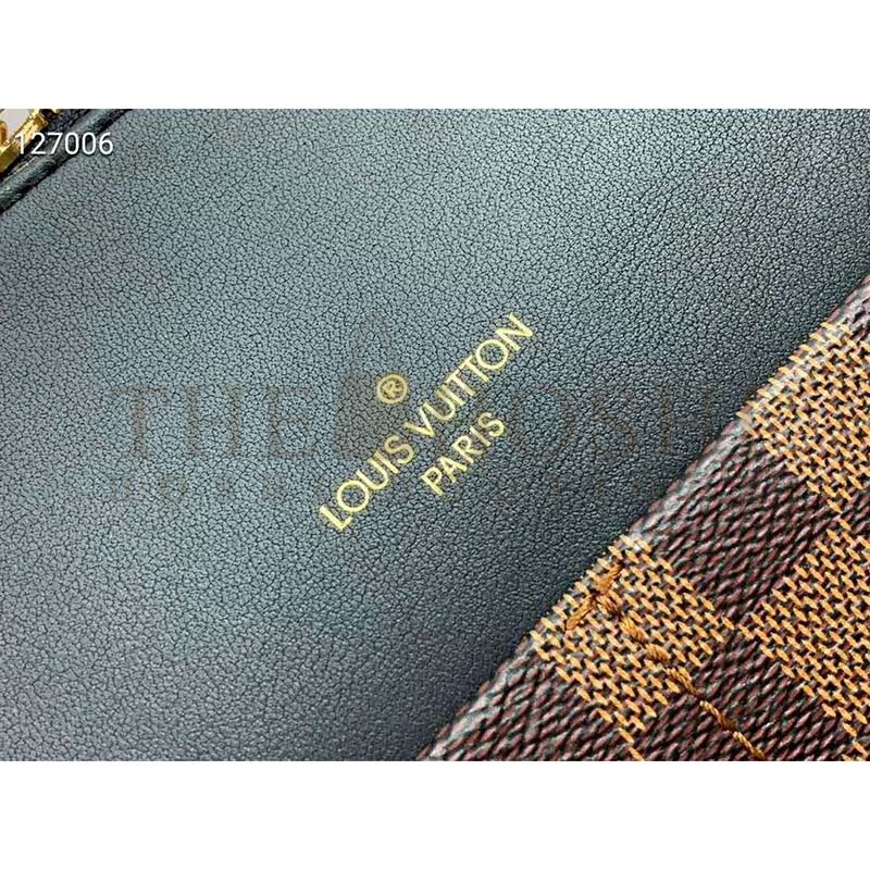 L0vis Vvtt0n LV Women Maida Handbag Damier Ebene Coated Canvas Master Quality