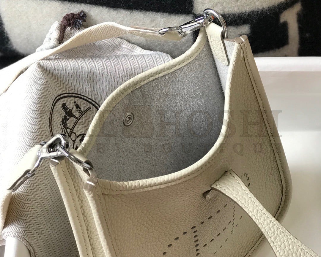 H**me5 Evelyne III Mini Bag In Beton Clemence Leather Master Quality