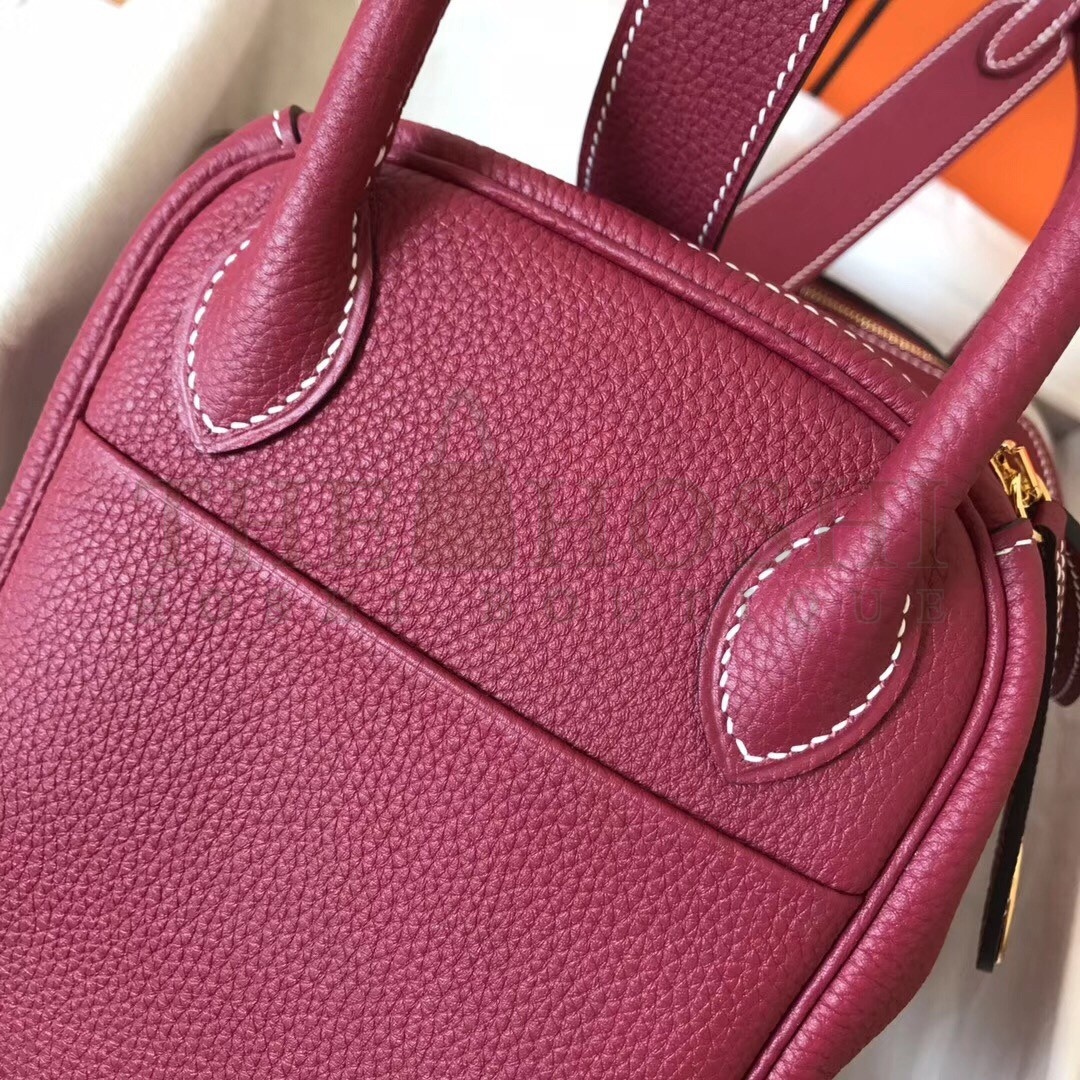 H**me5 Ruby Lindy 26cm Clemence Handmade Bag Master Quality