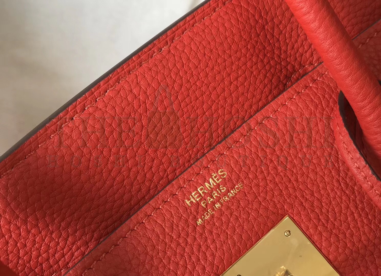 H**me5 Red Clemence Birkin 35cm Bag Master Quality