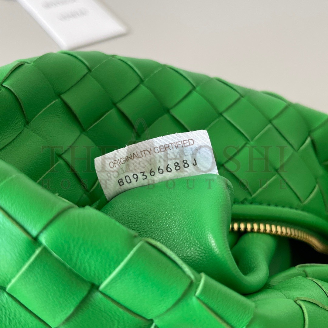 B0tt*ga Ven*ta BV Jodie Mini Bag In Parakeet Intrecciato Lambskin Master Quality