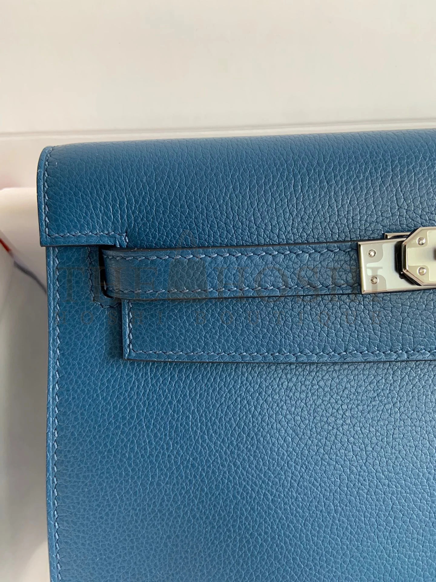 H**me5 Kelly Danse II Handmade Bag In Deep Blue Evercolor Calfskin Master Quality