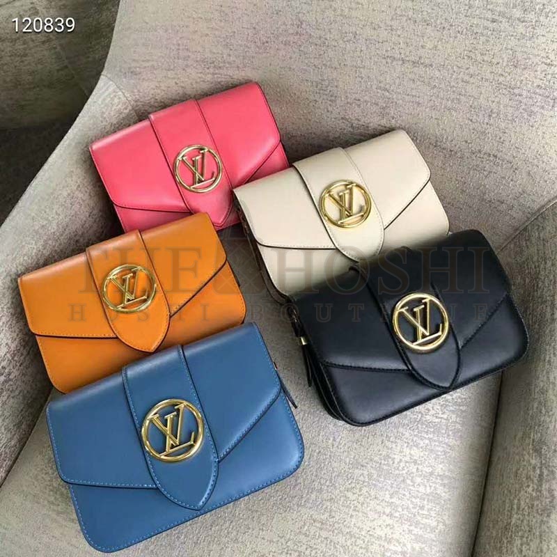 L0vis Vvtt0n LV Women LV Pont 9 Handbag Smooth Leather Master Quality