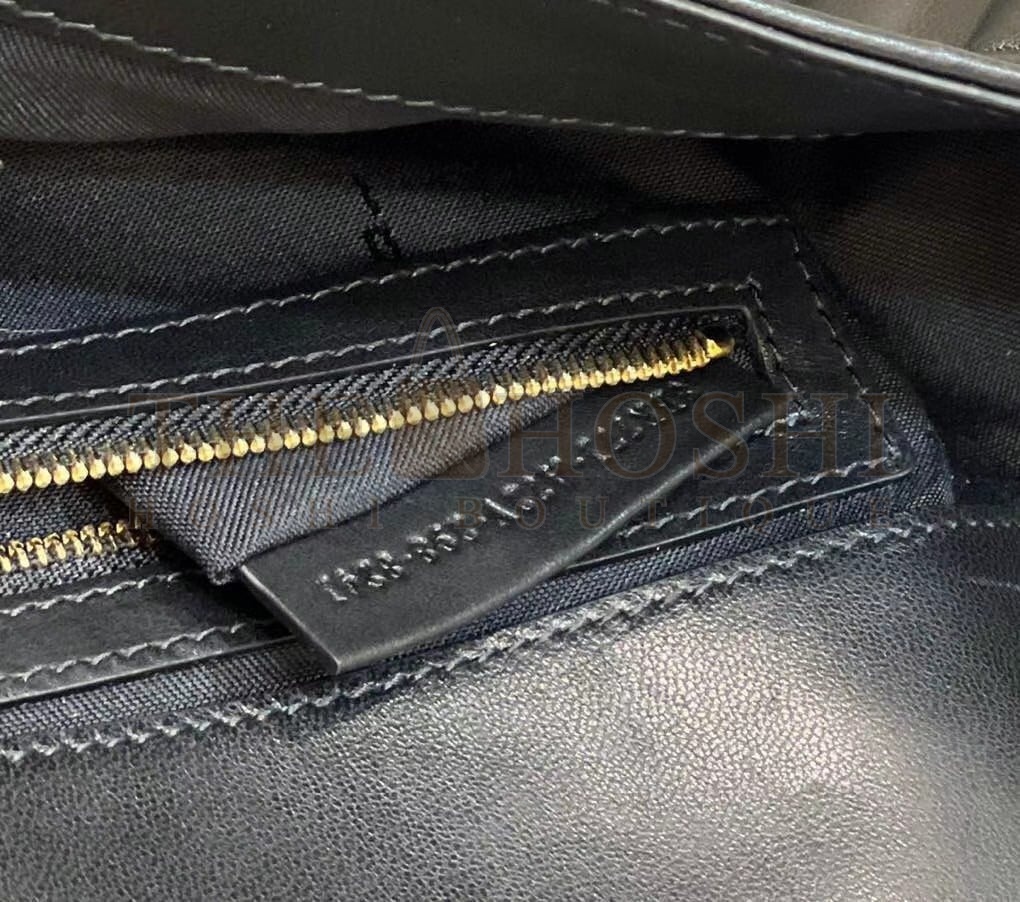 F**di Large Baguette Bag In Black FF Nappa Leather Master Quality