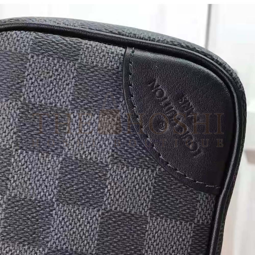 L0vis Vvtt0n LV Men Scott Messenger Damier Graphite N50018 Shoulder Bag Master Quality