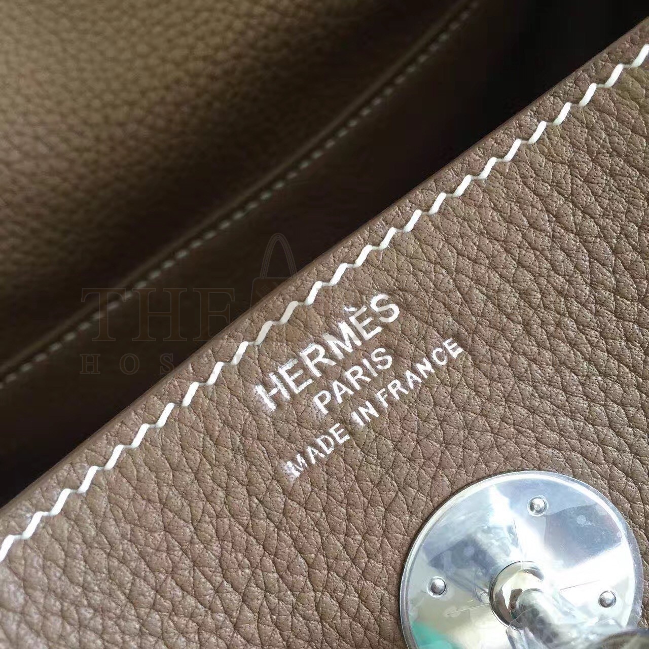 H**me5 Taupe Lindy 26cm Clemence Handmade Bag Master Quality