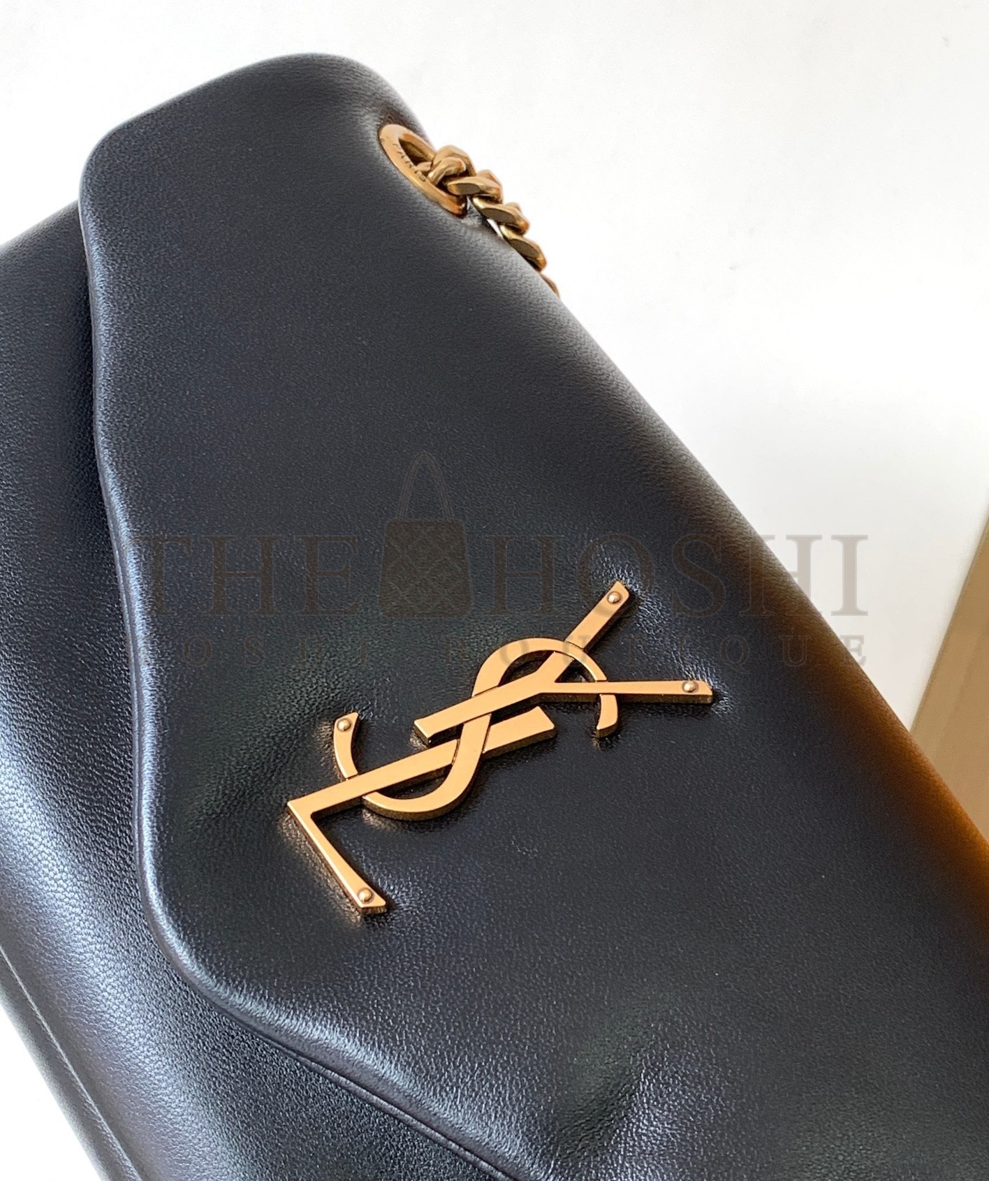 Sa1nt Lau*nt Calypso Shoulder Bag In Black Lambskin Master Quality