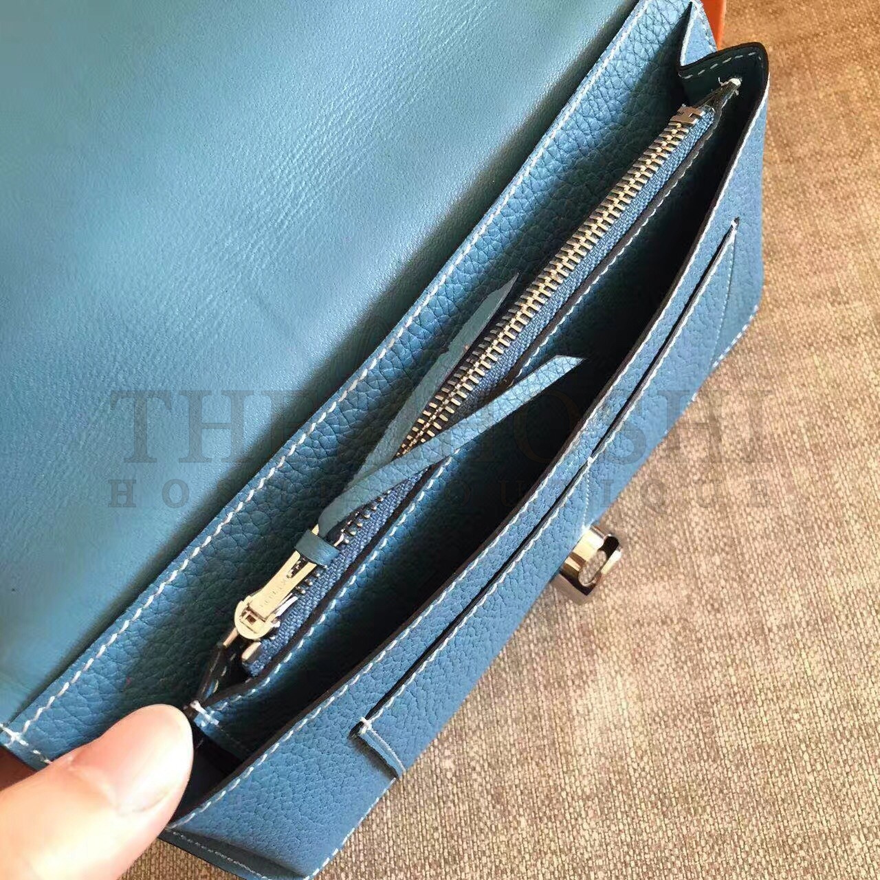 H**me5 Blue Jean Dogon Duo Combined Wallet Master Quality