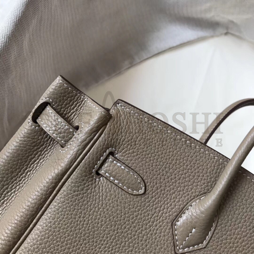 H**me5 Grey Clemence Birkin 30cm Bag Master Quality