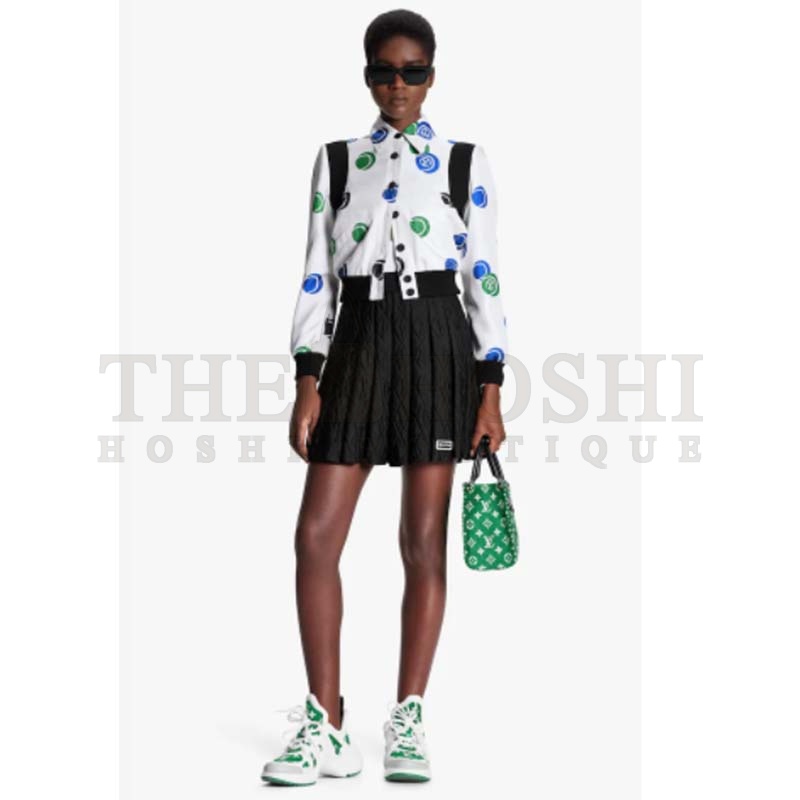 L0vis Vvtt0n LV Women OnTheGo PM Tote Bag Green Monogram Jacquard Velvet Master Quality