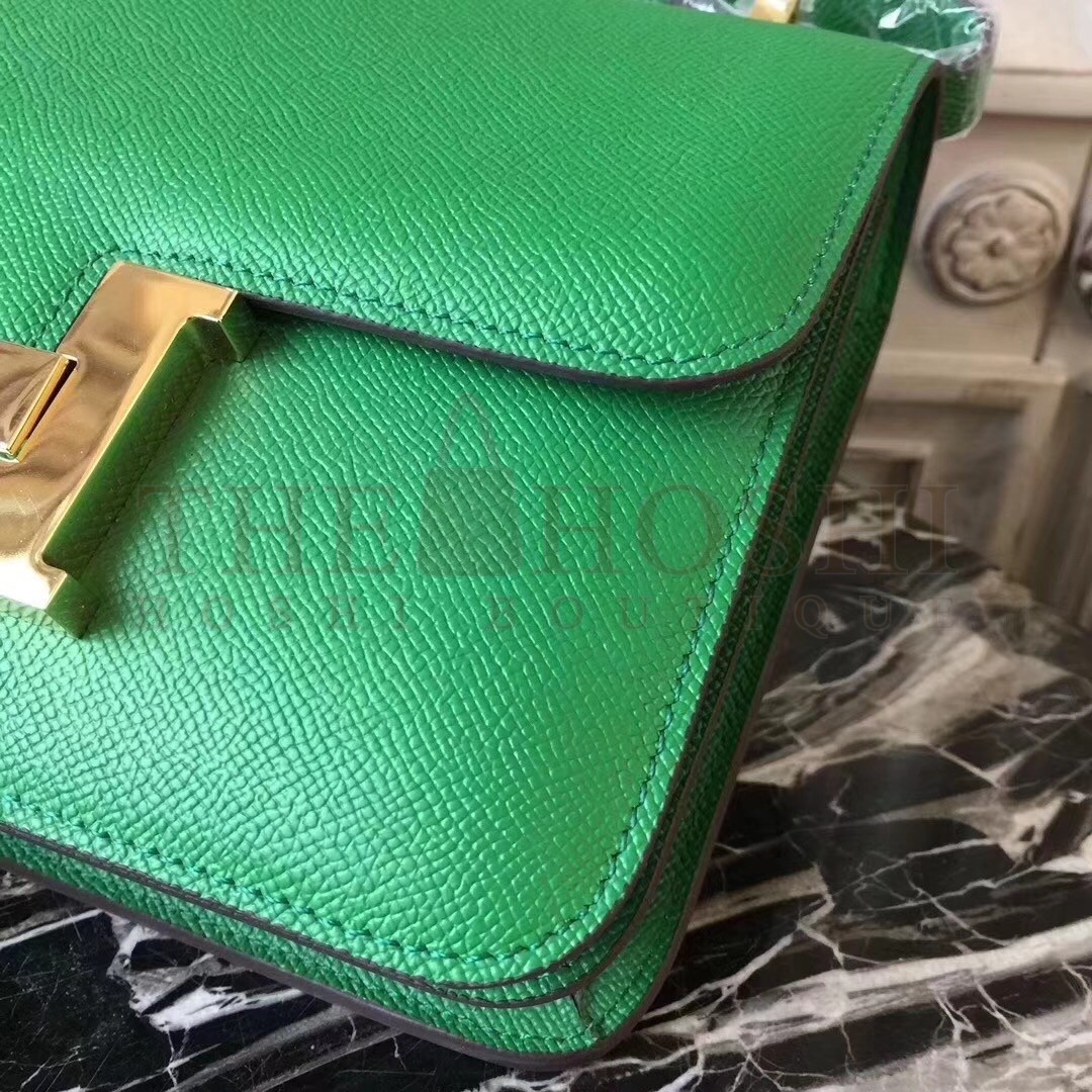 H**me5 Bamboo Constance MM 24cm Epsom Leather Bag Master Quality