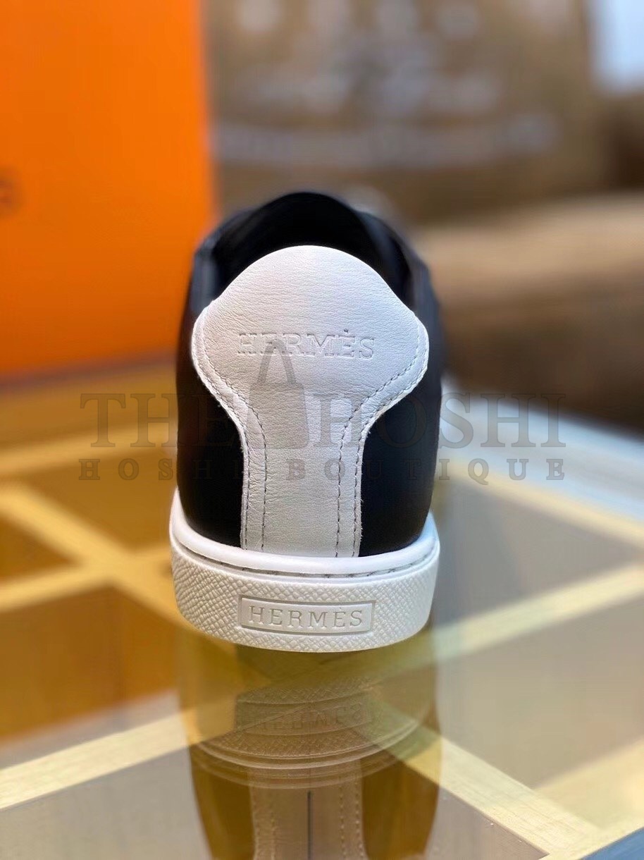H**me5 Avantage Sneakers In Black Calfskin Master Quality
