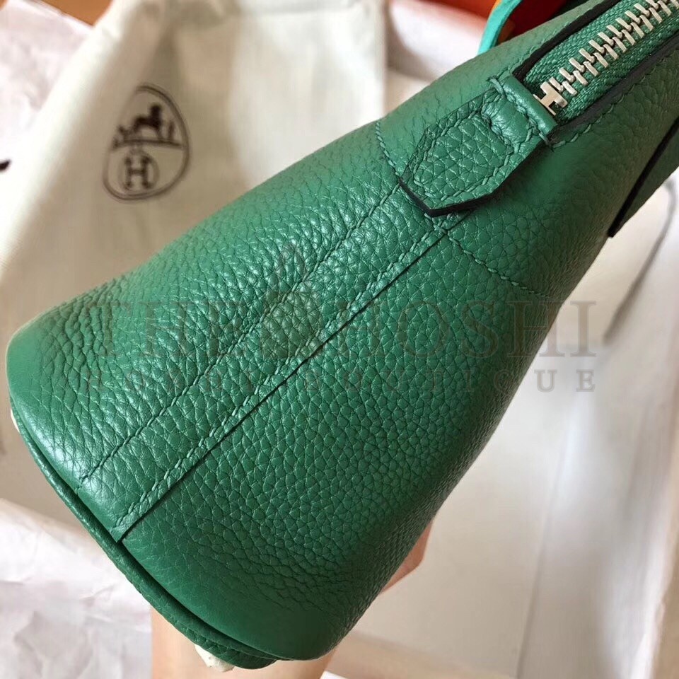 H**me5 Vert Vertigo Clemence Bolide 27cm Handmade Bag Master Quality