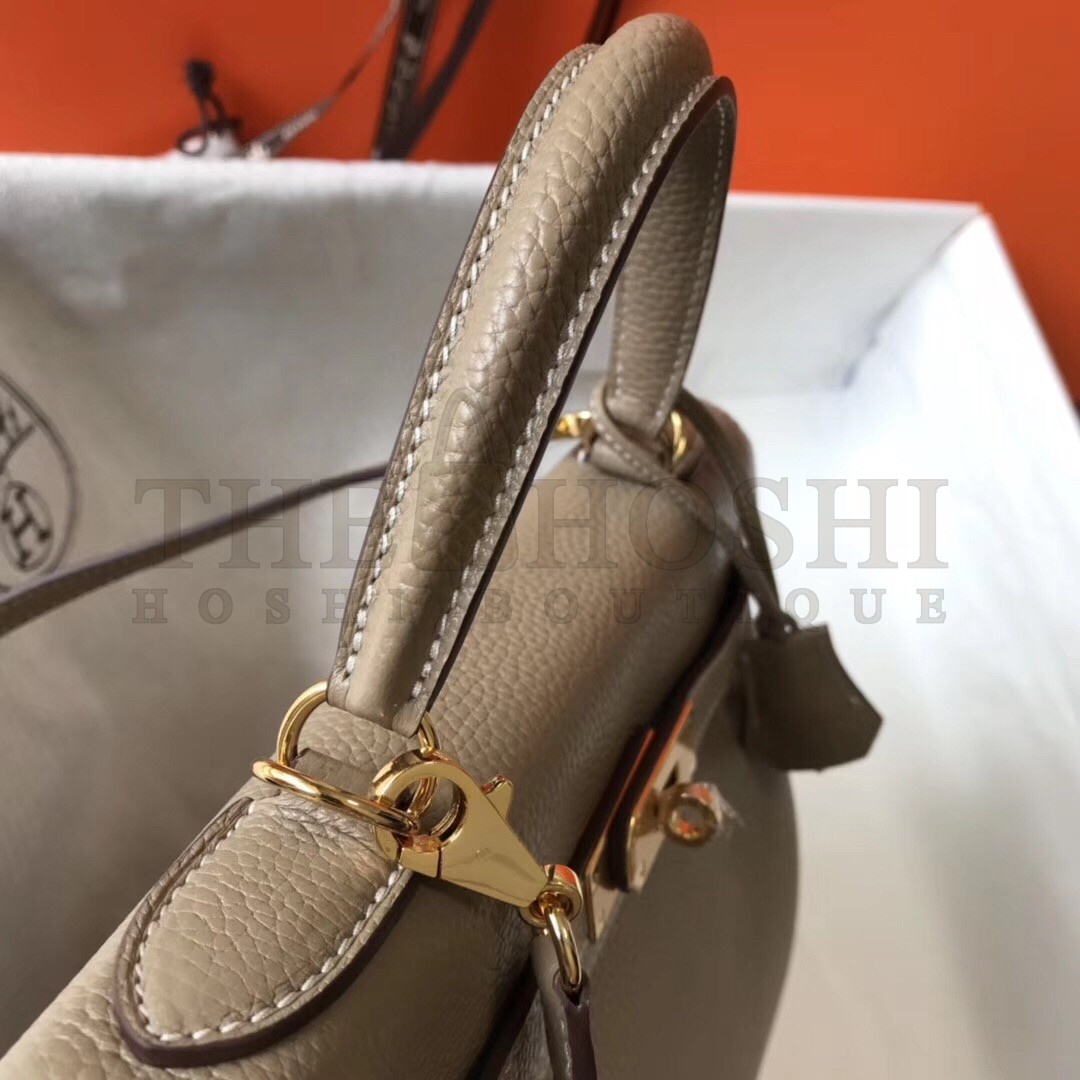 H**me5 Grey Clemence Kelly 28cm Bag Master Quality