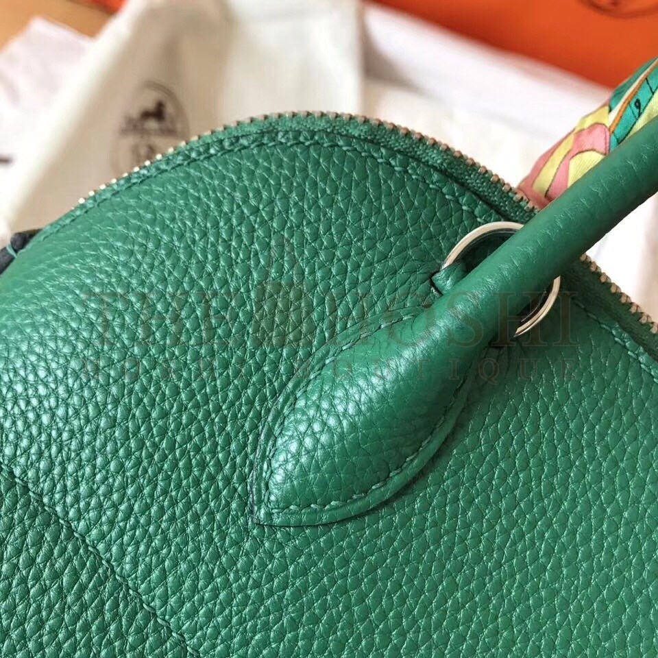 H**me5 Vert Vertigo Clemence Bolide 27cm Handmade Bag Master Quality