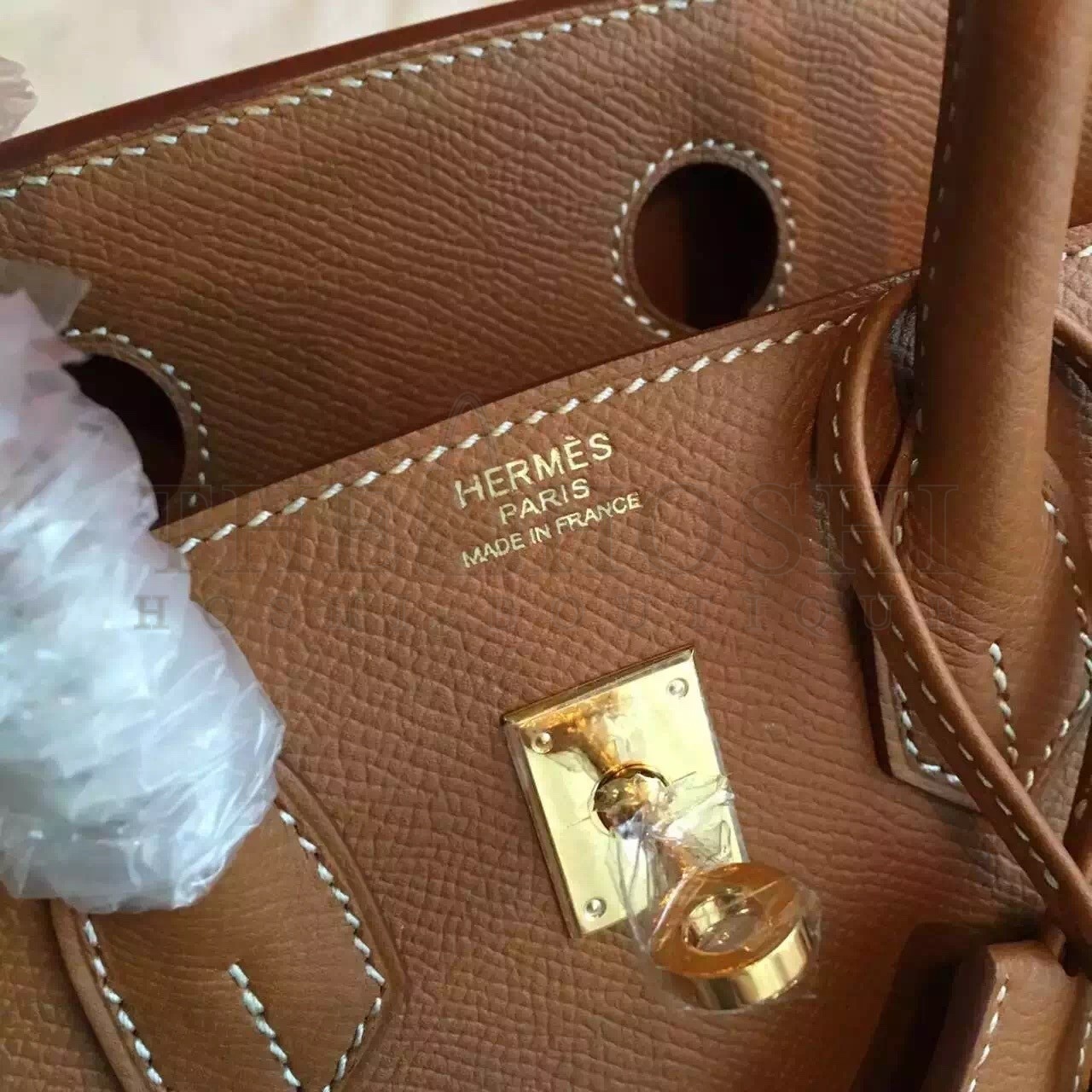 H**me5 Brown Birkin 25cm Epsom Handmade Bag Master Quality