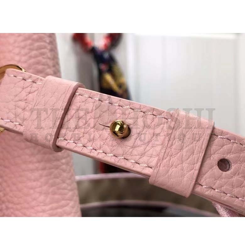 L0vis Vvtt0n LV Women Capucines BB Handbag Rose Jasmin Taurillon Leather Master Quality