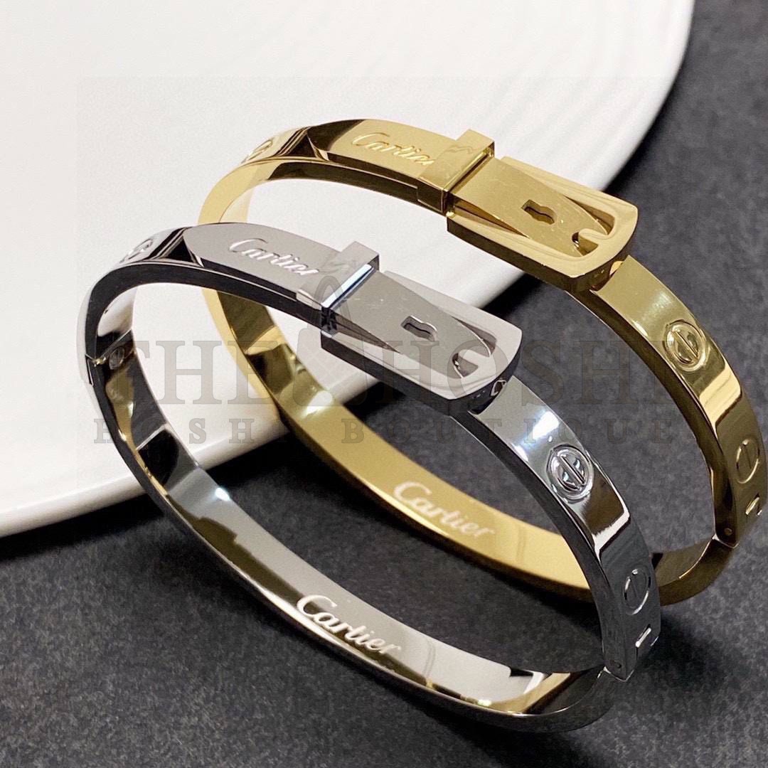 Ca*t1er BRACELET 18k gold top 1:1 qualtiy szie 17 ( one size fit all) Master Quality