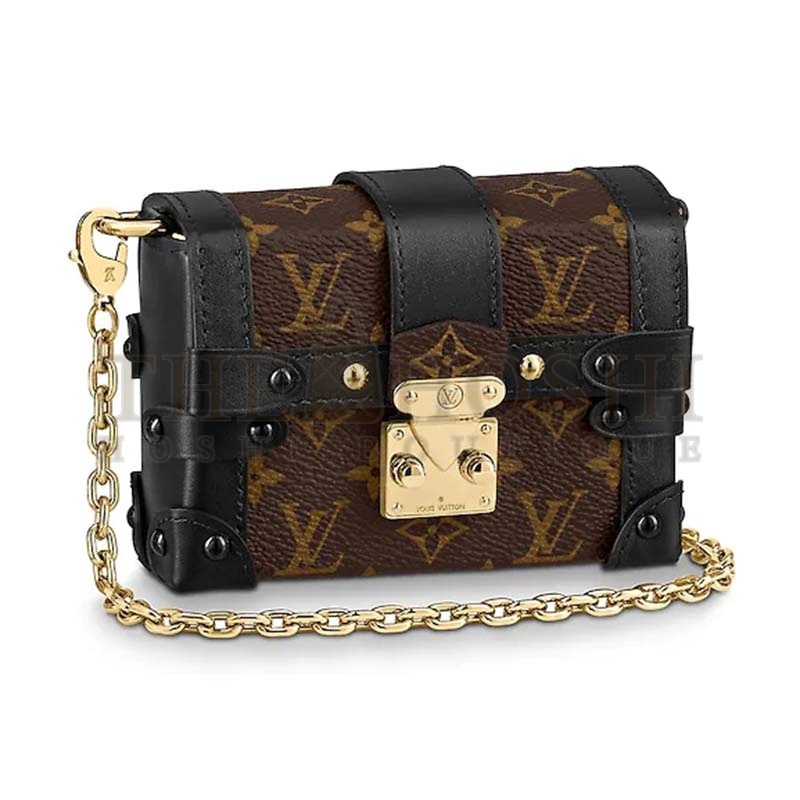 L0vis Vvtt0n LV Women Essential Trunk Bag in Monogram Coated Canvas Master Quality