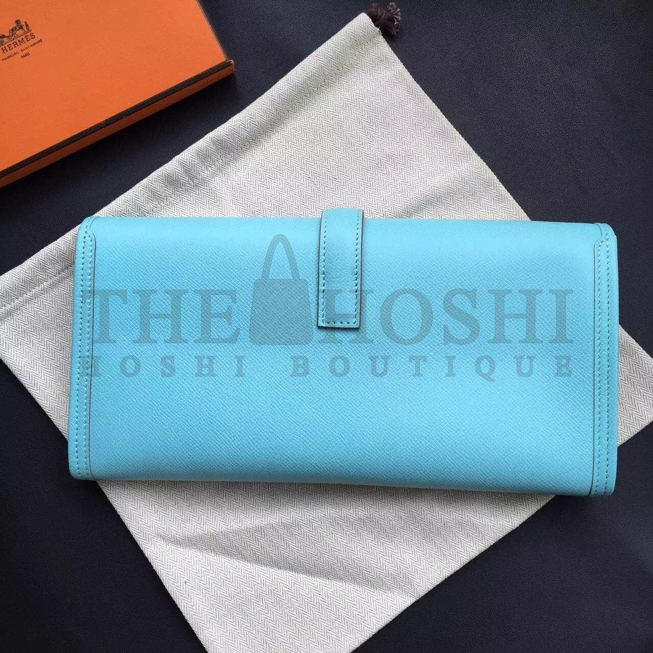 H**me5 Blue Atoll Epsom Jige Elan 29 Clutch Bag Master Quality