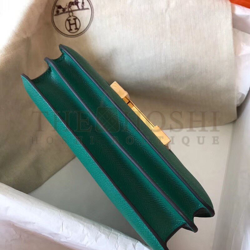 H**me5 Epsom Constance 24cm Malachite Handmade Bag Master Quality