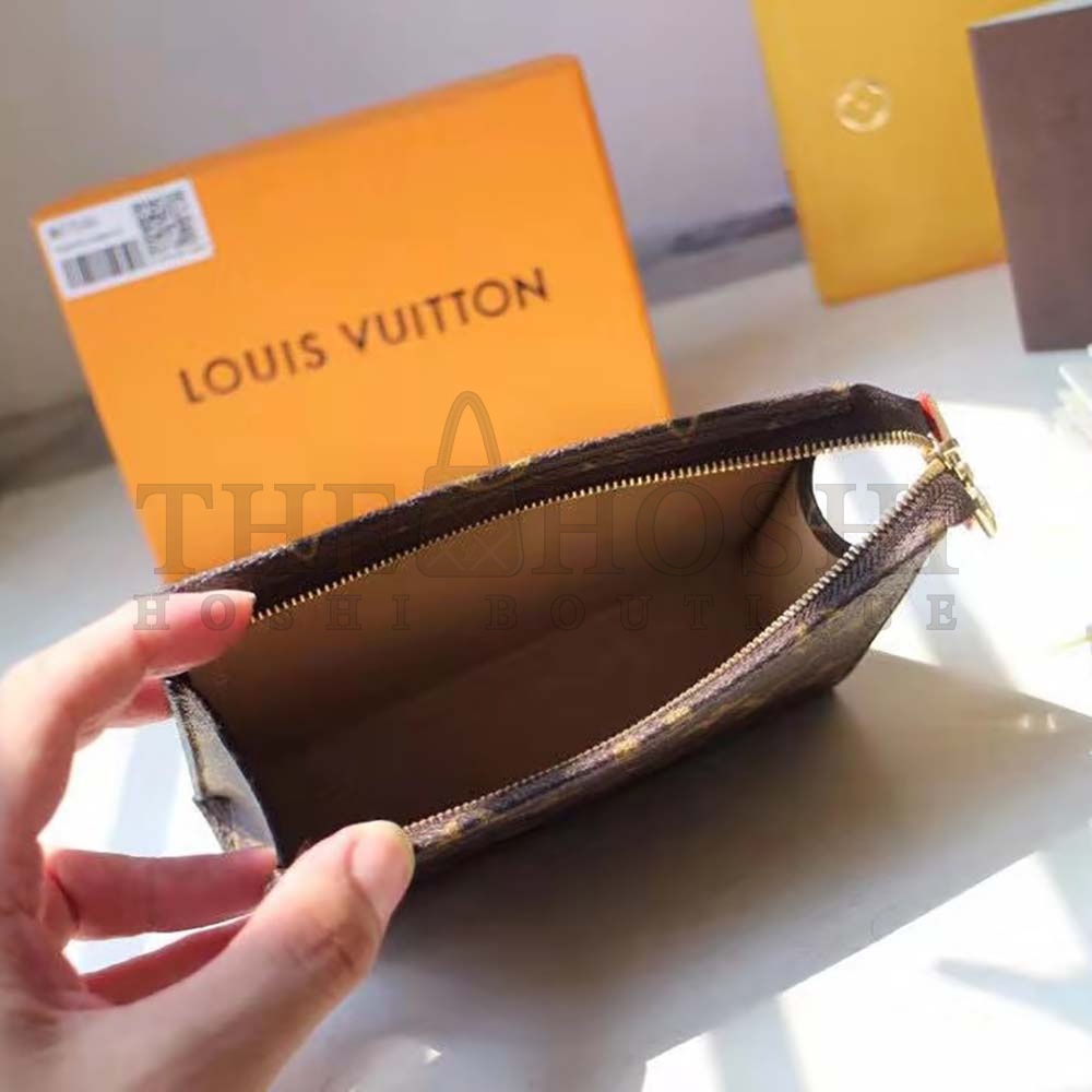 L0vis Vvtt0n LV Women Toiletry Pouch 15 Monogram Canvas M47546 Master Quality
