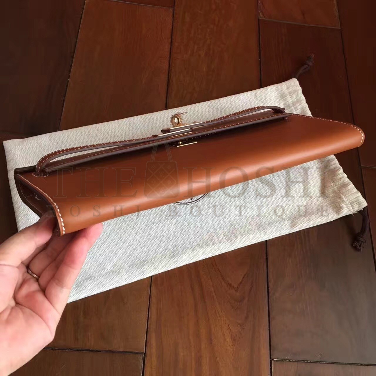 H**me5 Gold Swift Kelly Cut Handmade Bag Master Quality