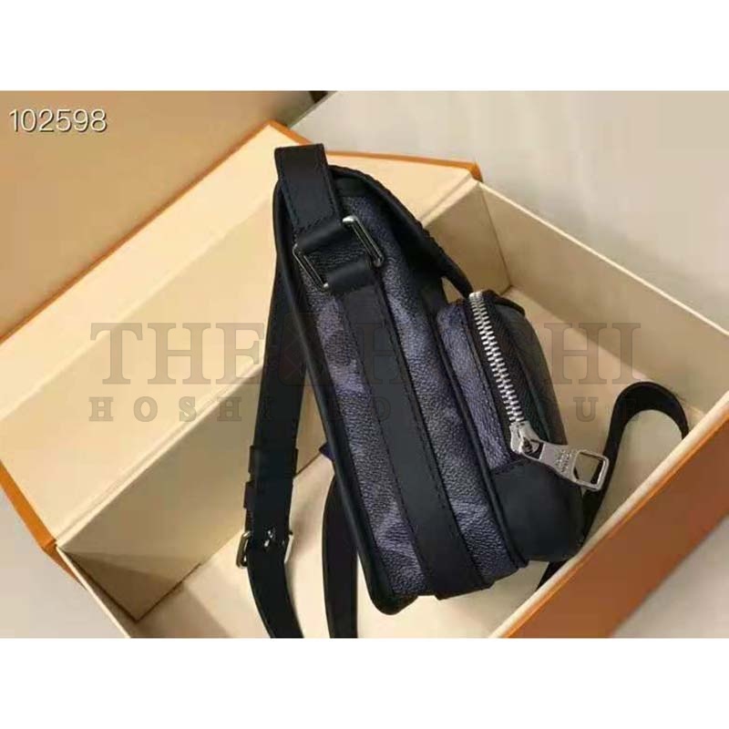 L0vis Vvtt0n LV Men Nano Amazon Messenger Monogram Pastel Noir Coated Canvas Master Quality