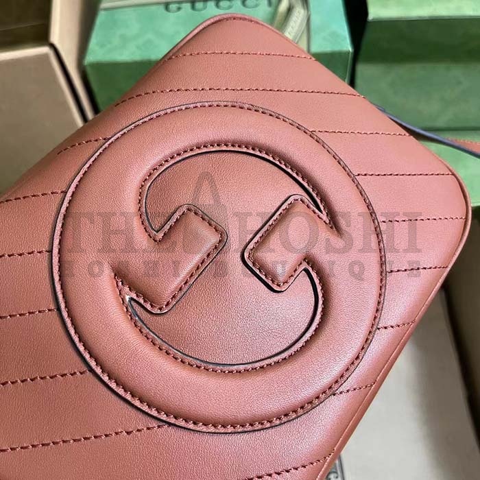 Gvc*1 Women GG Blondie Small Shoulder Bag Cuir Leather Round Interlocking G Master Quality