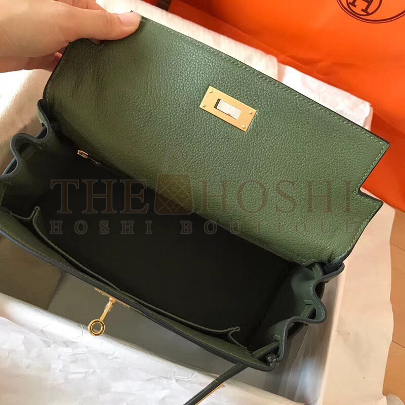 H**me5 Canopee Clemence Kelly 28cm Handmade Bag Master Quality