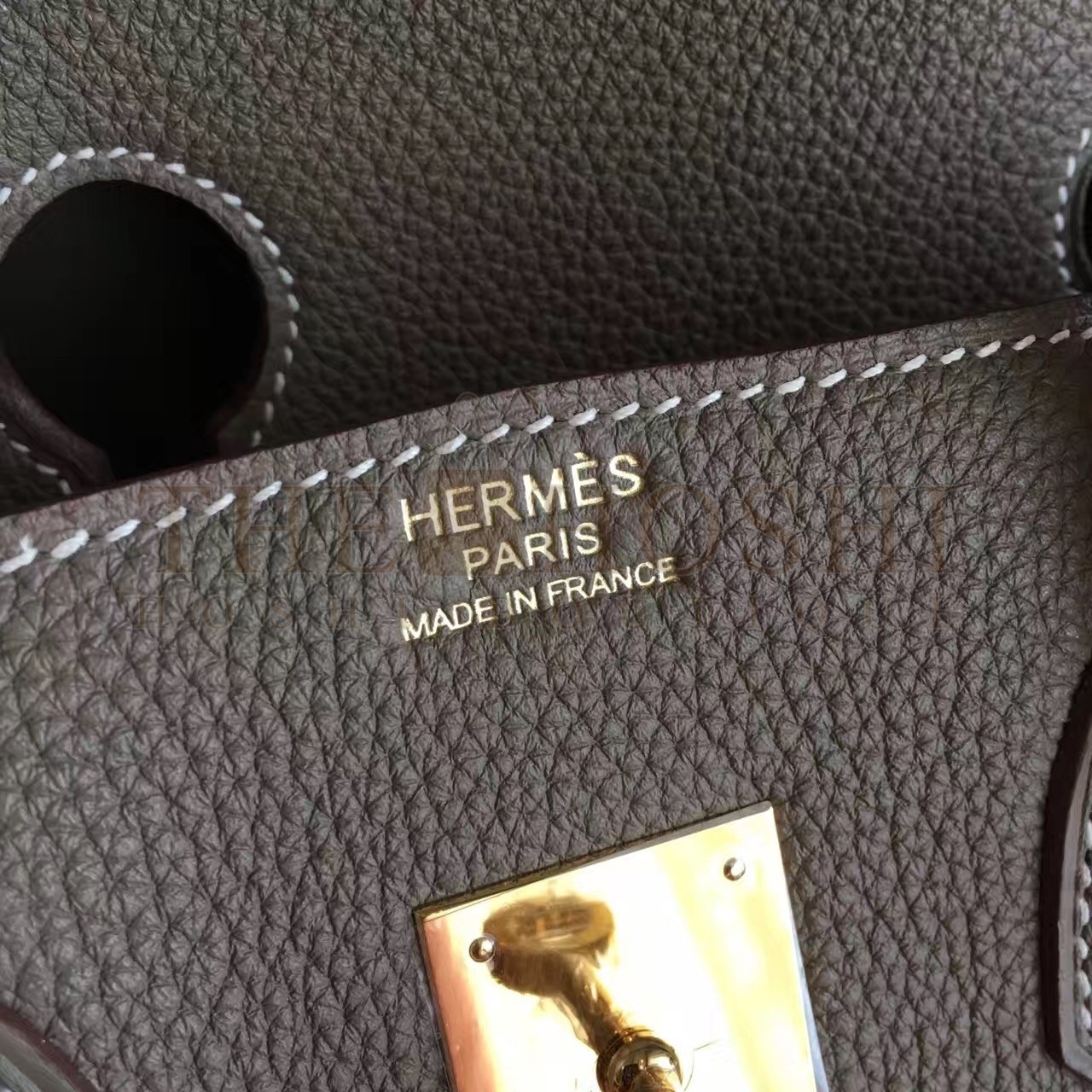 H**me5 Etoupe Clemence Birkin 40cm Handmade Bag Master Quality