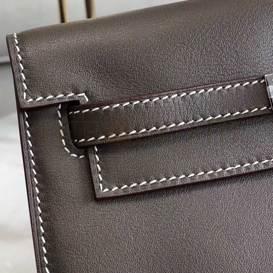 H**me5 Taupe Swift Kelly Danse Bag Master Quality