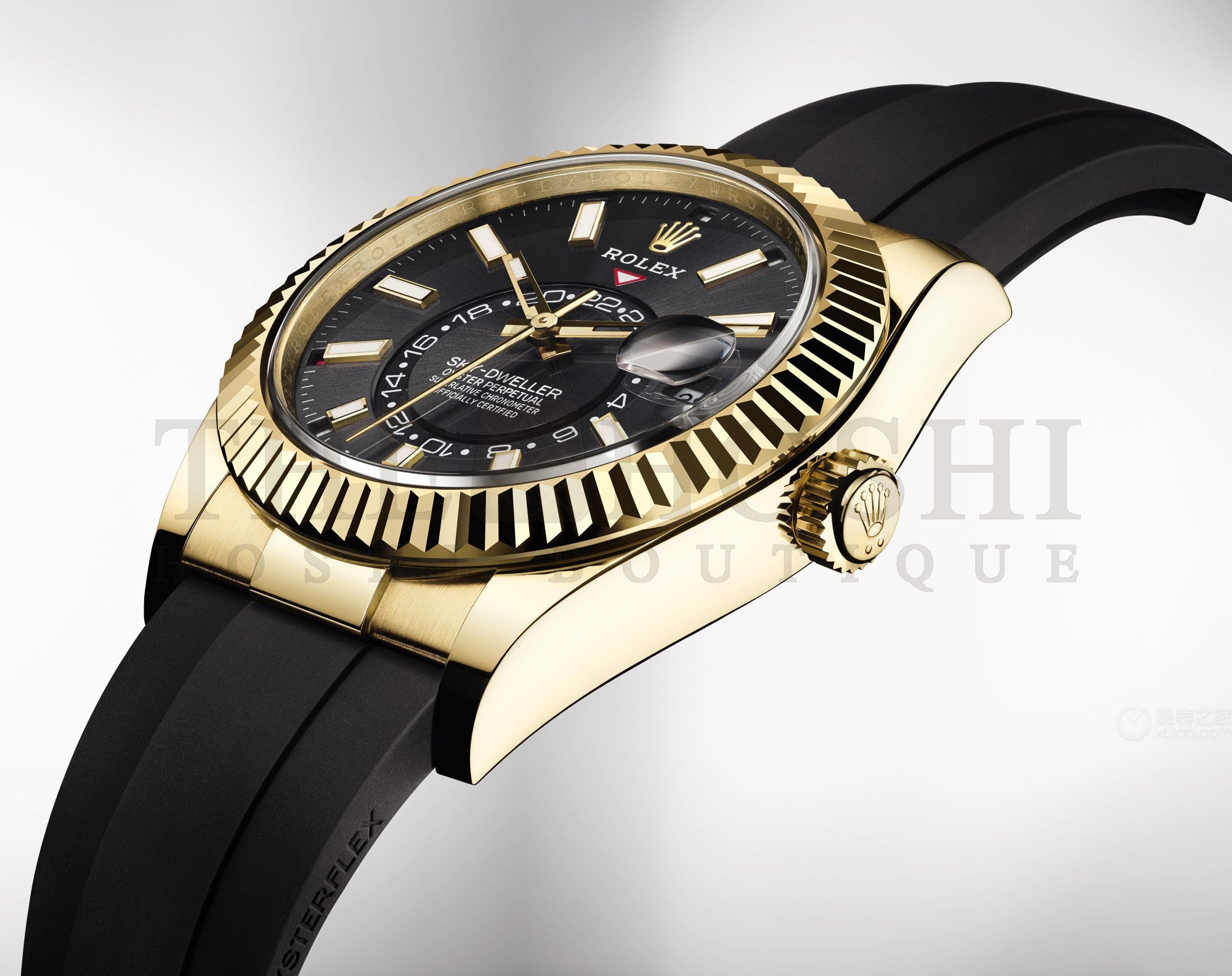 R01ex Sky-Dweller 18k Yellow Gold Men