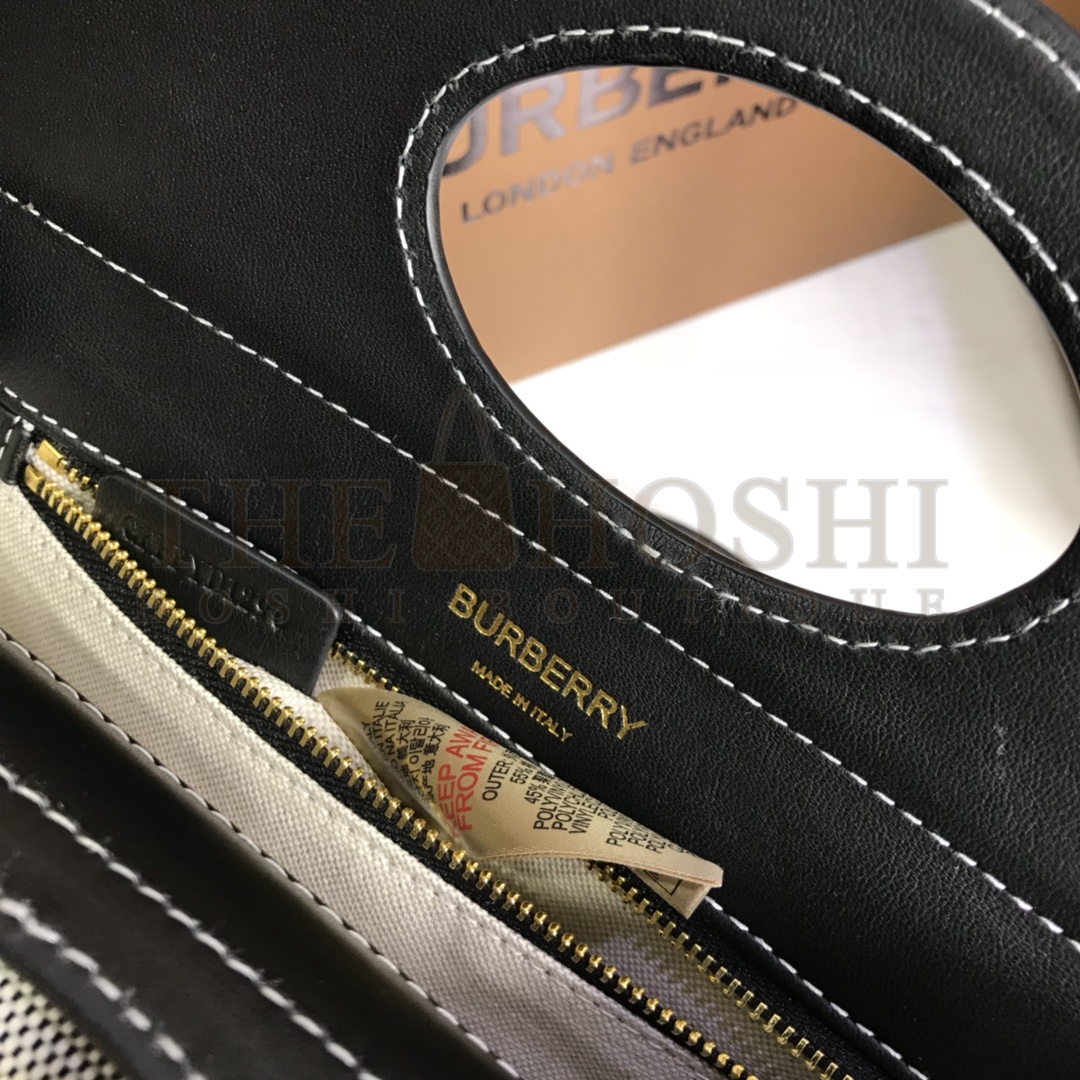 Bv*b*rry Pocket Bag - Canvas and Leather Trim 26.5x23x6 CM Master Quality
