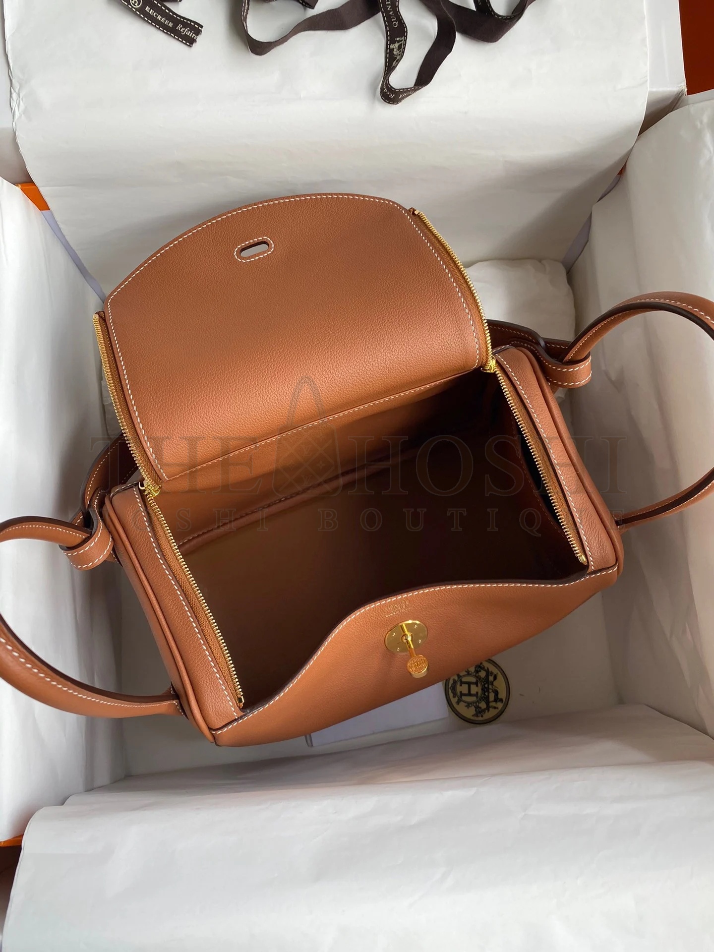 H**me5 Lindy 26 Handmade Bag In Gold Evercolor Leather Master Quality