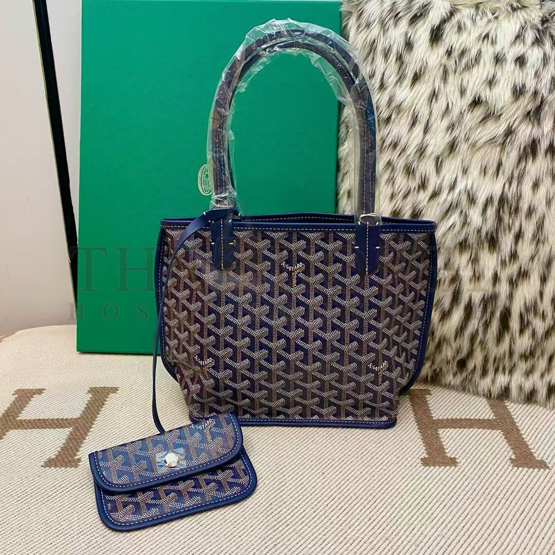 G09ard Anjou Tote  Double-sided use  leather Inside bag  Mini size：20cm Master Quality