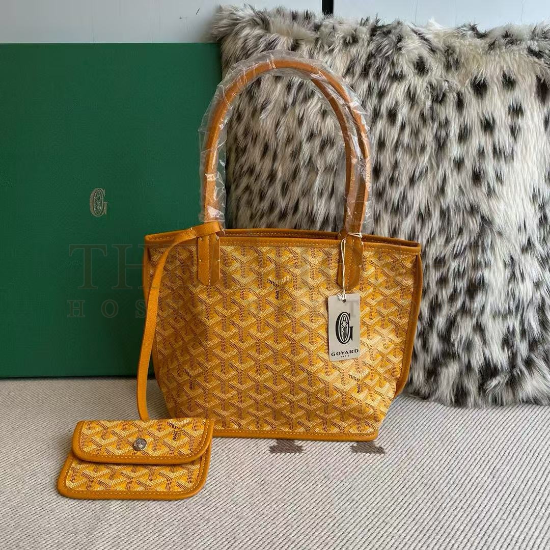 G09ard Anjou Tote  Double-sided use  leather Inside bag  Mini size：20cm Master Quality