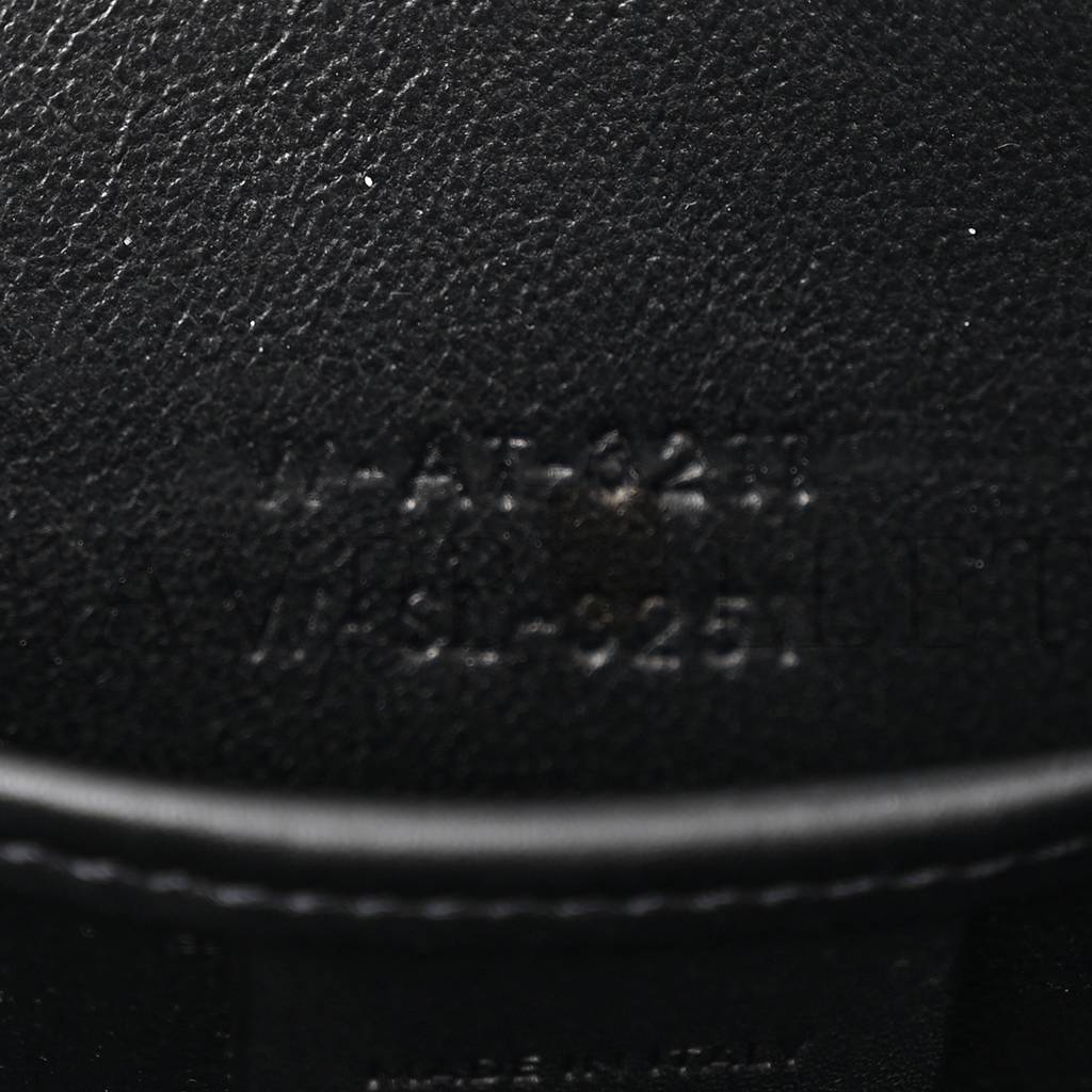 Ce1i*e SMOOTH CALFSKIN NANO LUGGAGE BLACK (20*20*10cm) Master Quality
