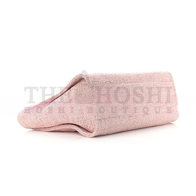 Ch**el LUREX BOUCLE SMALL DEAUVILLE TOTE 1096254 (34*27*17cm) Master Quality