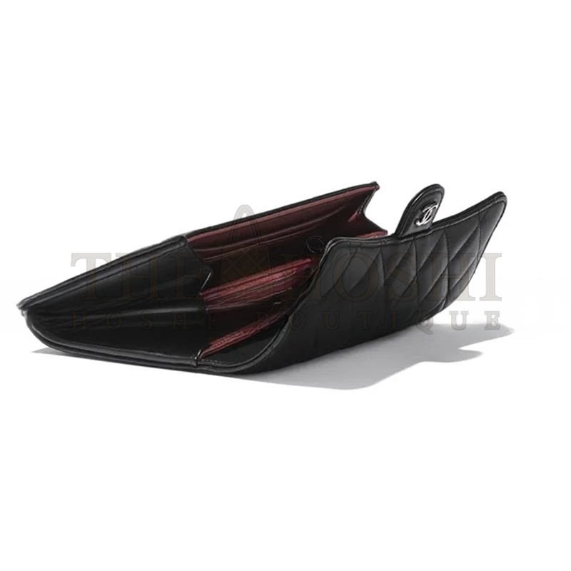 Ch**el CLASSIC LONG FLAP WALLET AP0241 Y01480 C3906 (19.5*10.5*3cm) Master Quality