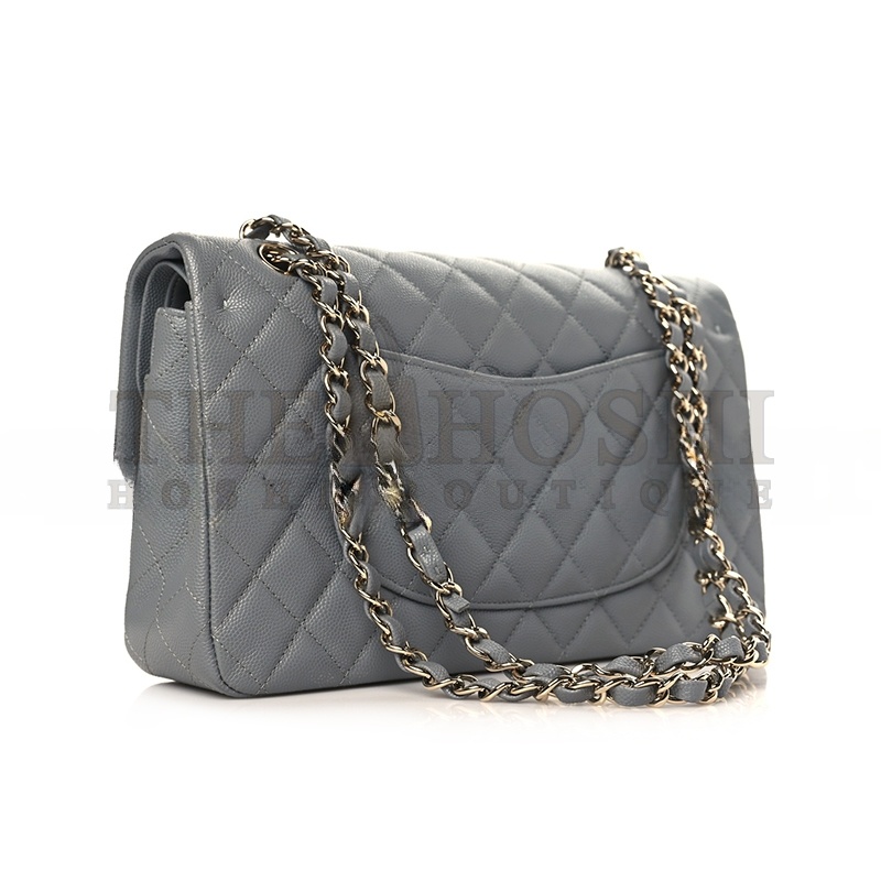 Ch**el CAVIAR QUILTED MEDIUM DOUBLE FLAP 1215620 (25*15*6cm) Master Quality