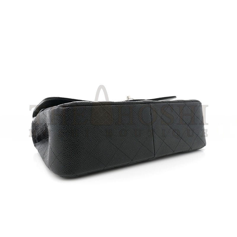 Ch**el CAVIAR QUILTED JUMBO DOUBLE FLAP 1630686 (30*19*9cm) Master Quality