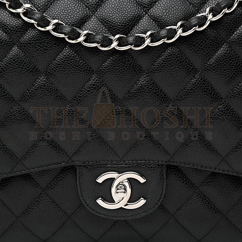 Ch**el CAVIAR QUILTED MAXI DOUBLE FLAP 1167370 (33*24*9cm) Master Quality