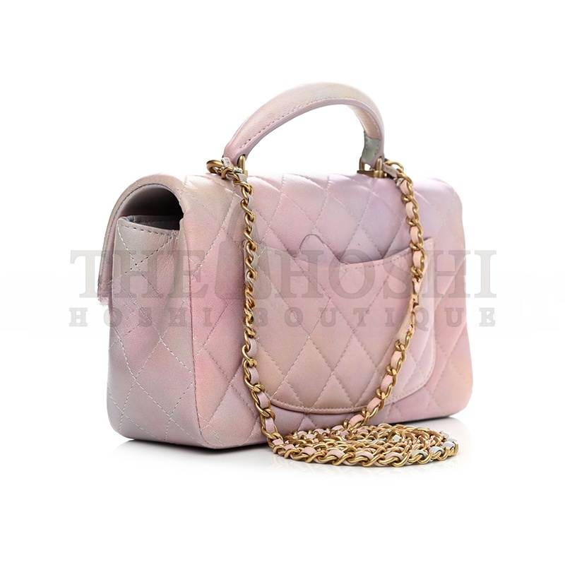 Ch**el OMBRE MINI TOP HANDLE FLAP 1112622 (20*13*6cm) Master Quality