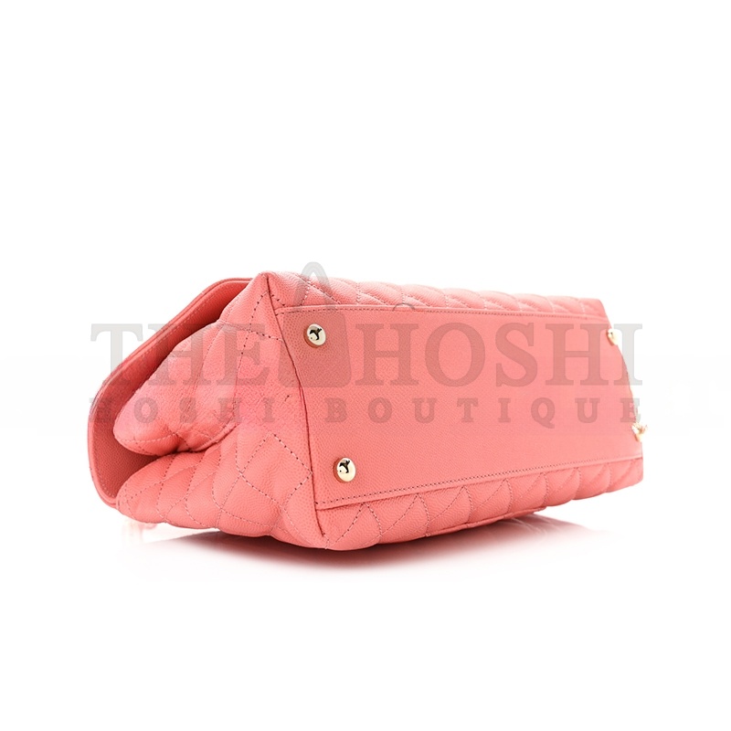 Ch**el CAVIAR QUILTED SMALL COCO HANDLE FLAP 1177715 (25*15*8cm) Master Quality