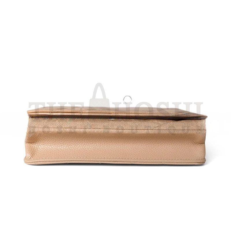 Ch**el CAVIAR QUILTED WALLET ON CHAIN WOC 1642514 (19*13*4cm) Master Quality