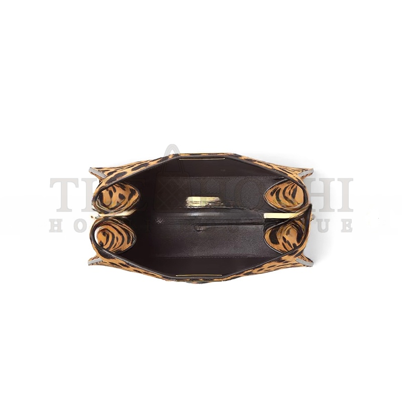 F**di PEEKABOO ISEEU SMALL PRINTED CAVALLINO CALFSKIN BAG 8BN327AVQ5F0A6E (27*21*11cm) Master Quality