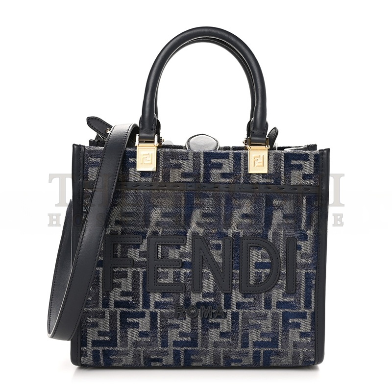 F**di SUNSHINE SMALL SHOPPER BAG 8BH394ASU0F1PQK (25.5*22.5*12cm) Master Quality