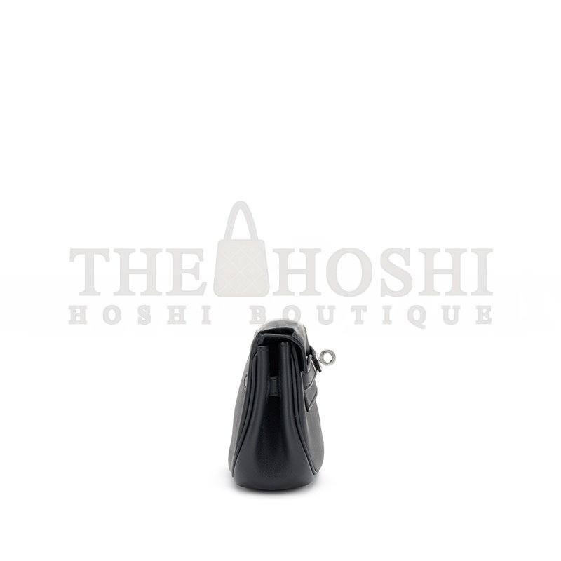 H**me5 KELLY MOOVE BLACK SWIFT PALLADIUM HARDWARE (20*11.5*6cm) Master Quality