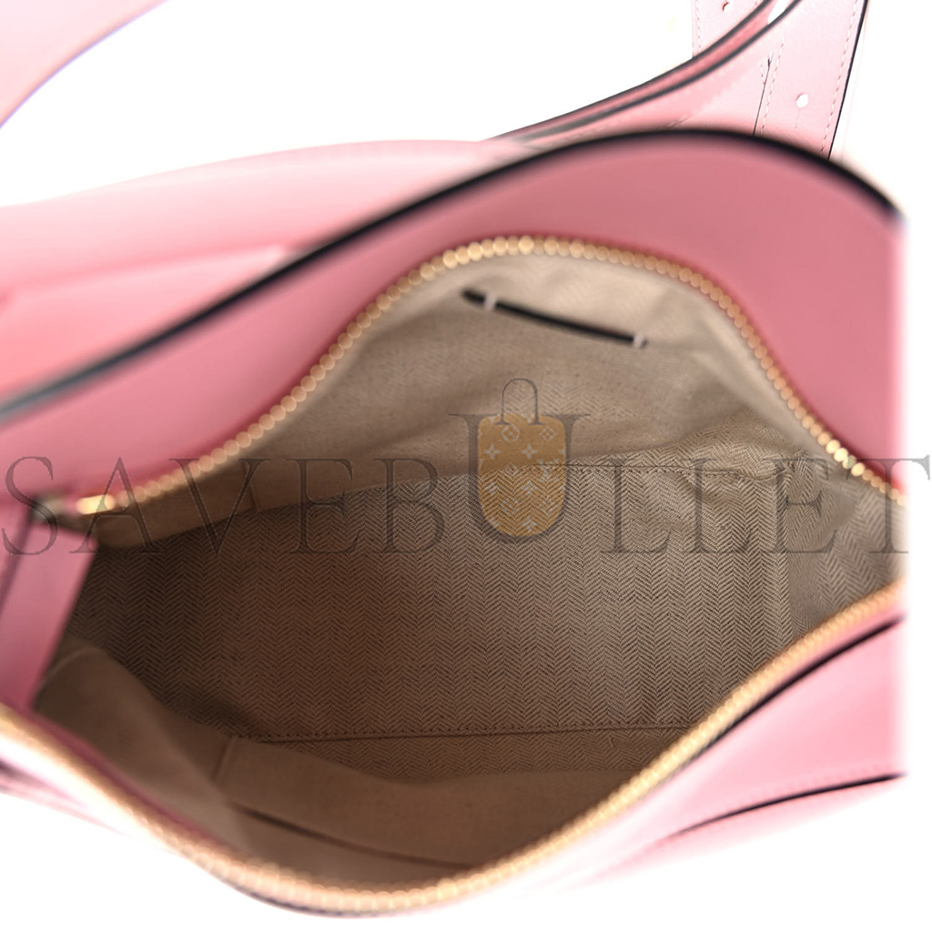 L0ew* CALFSKIN SMALL PUZZLE BAG ROSA (24*16.5*10.5cm) Master Quality